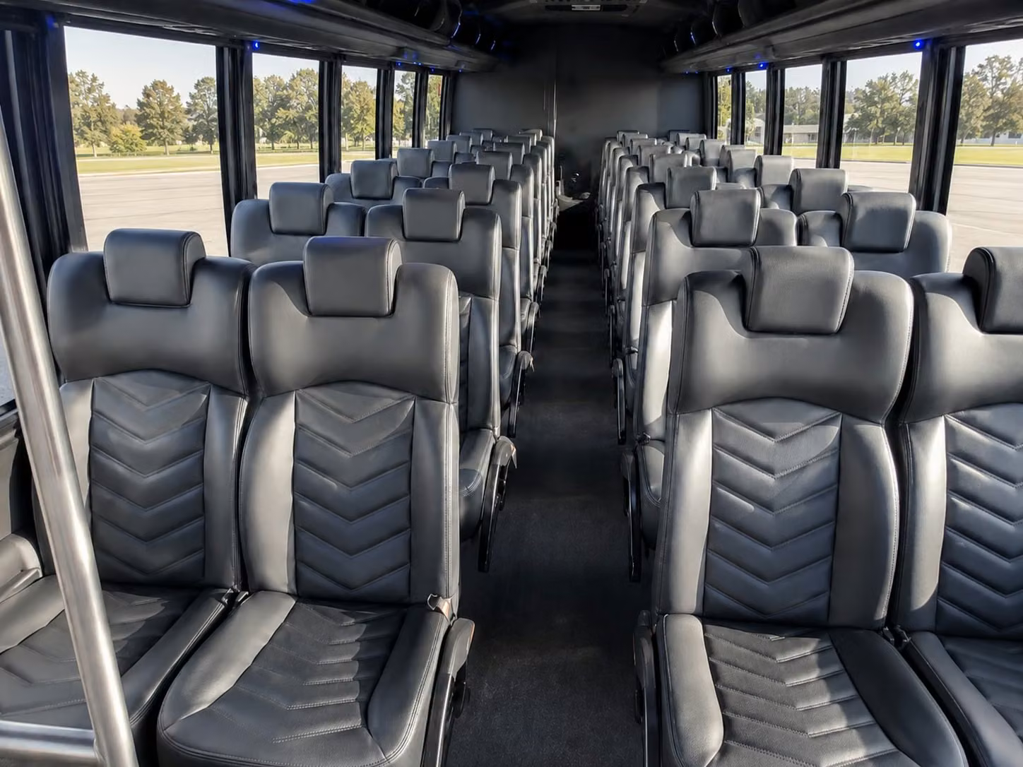 20 passenger minibus inside