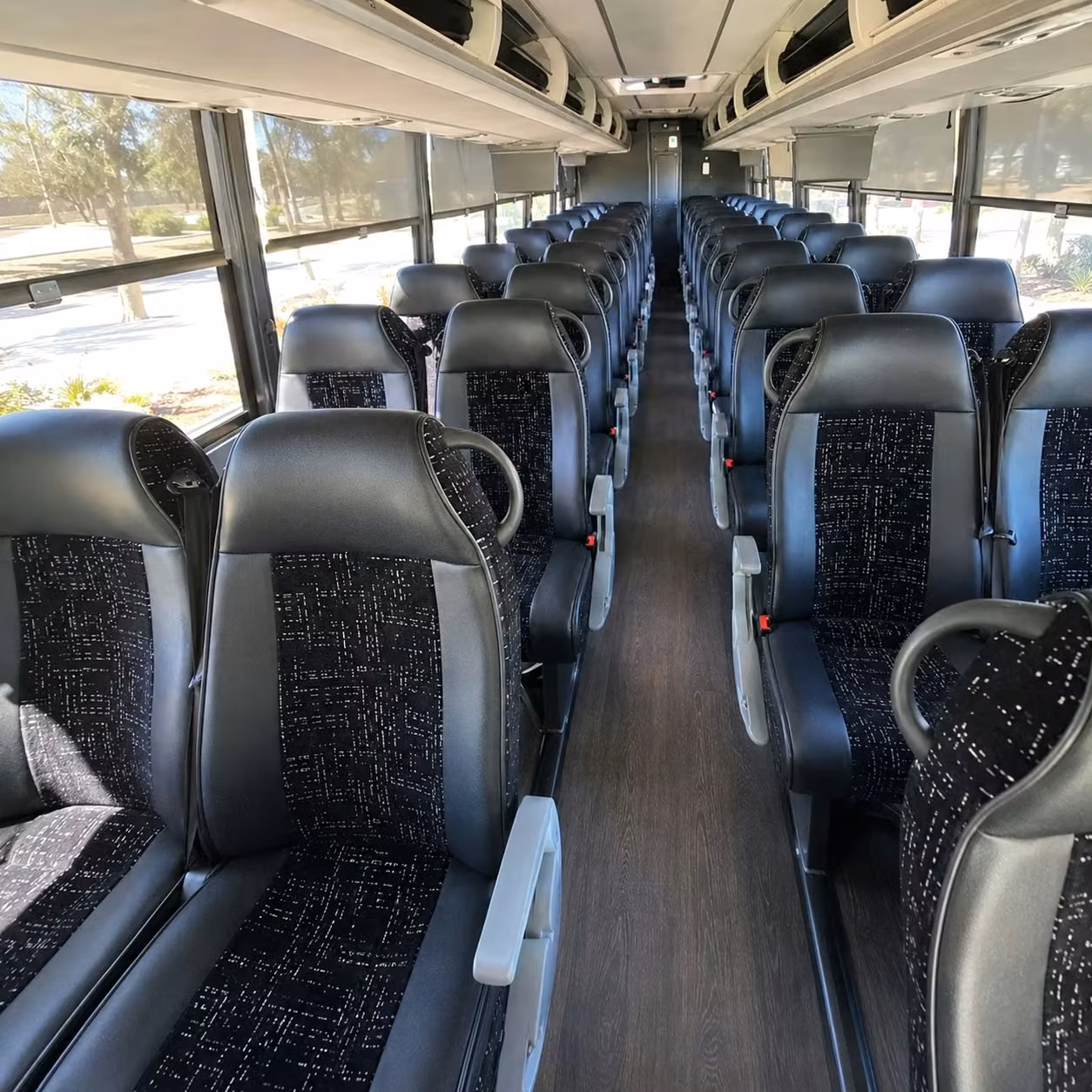 league city 56 passenger charter bus rental