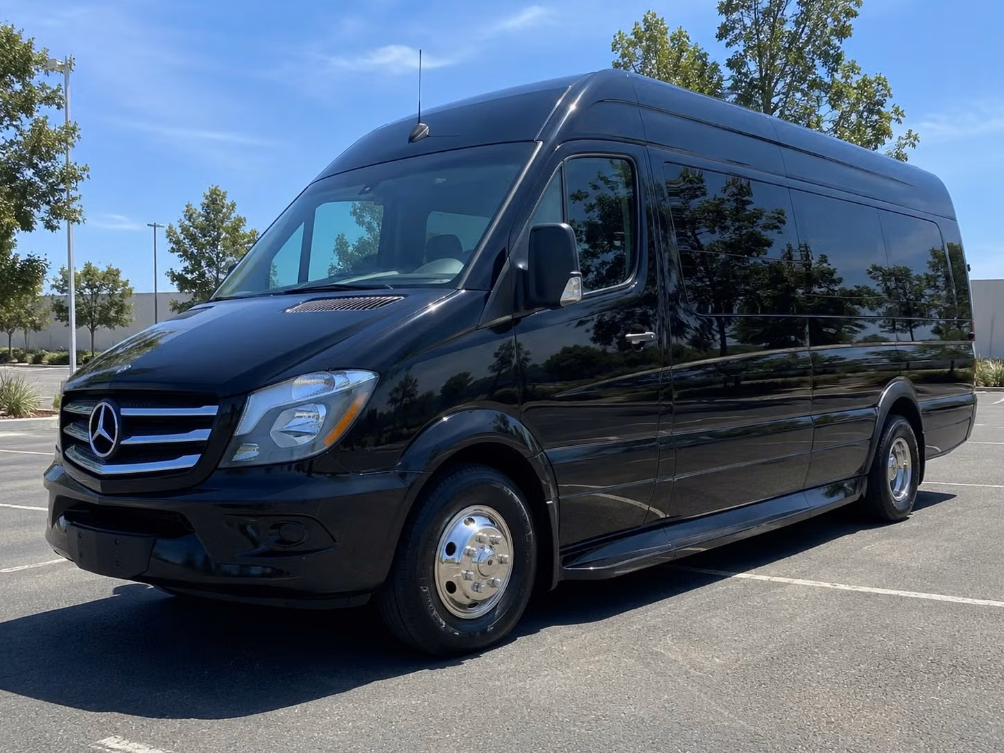 sprinter van with driver